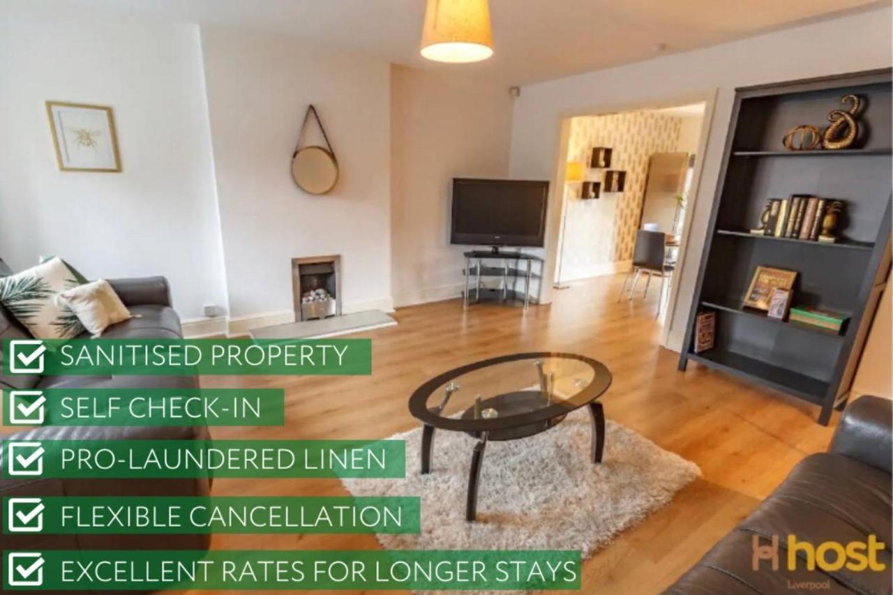 Host Liverpool - Rooms In A Spacious Coliving And Coworking Home With Garden, And Parking Close To Centre Kültér fotó